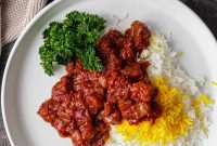 Persian Eggplant Stew (Khoresh Bademjan) Recipe — Authentic Flavor