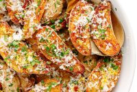Parmesan Truffle Roasted Fingerling Potatoes Recipe