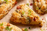 Bacon Cheddar Scallion Scones: Savory Breakfast Biscuits