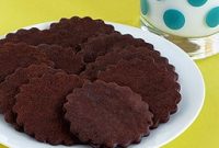 Chocolate Cayenne Wafer Cookies Recipe — Spicy Thin Chocolate Wafers