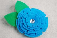 How to Make Stacked Felt Flowers: Step-by-Step Craft Tutorial