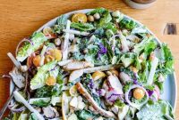 Mexican Chopped Salad with Creamy Buttermilk Ranch Dressing