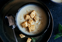 Maple-Roasted Parsnip and Celeriac Soup Recipe