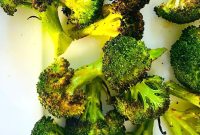 Crispy Garlic Broiled Broccoli Recipe with Charred Edges