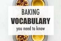 Essential Baking Terms Every Home Baker Should Know
