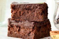 Moist Greek Yogurt Chocolate Brownies Recipe