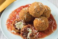 Red Rice and Goat Cheese Arancini Recipe for Crispy Risotto Balls