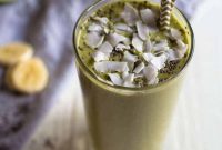 Energizing Green Smoothie for Post-Workout Recovery