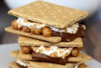 Samoas S’mores with Toasted Coconut and Caramel