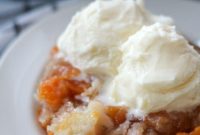 Peach Cobbler Recipe with Fresh or Frozen Peaches