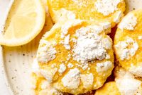 Lemon Powdered Sugar Cookies Recipe — Tender Citrus Cookies