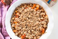Pear and Persimmon Breakfast Crumble Recipe