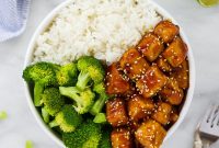 Crispy Sesame Tofu Stir-Fry with Garlic Ginger Sauce
