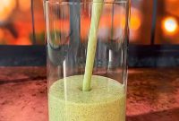 Energizing Green Smoothie Recipe with Spinach & Banana