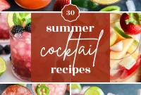 34 Refreshing Summer Cocktails for Backyard Parties