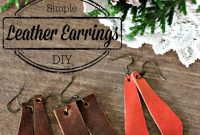 DIY Leather Earrings Tutorial: Step-by-Step Guide for Stylish Earrings