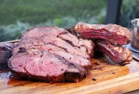 Wood-Fired Prime Rib for Holiday Roasts