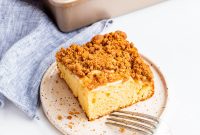Classic Apple Crumble Cake Recipe with Cinnamon Streusel
