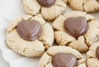 Valentine’s Peanut Butter Blossom Cookies Recipe