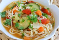 Comforting Veggie Ramen Soup Recipe for Quick Weeknight Meals