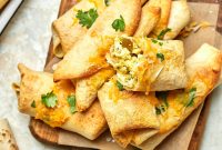 High-Protein Breakfast Taquitos with Avocado Salsa