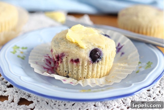 Low sugar berry muffins recipe