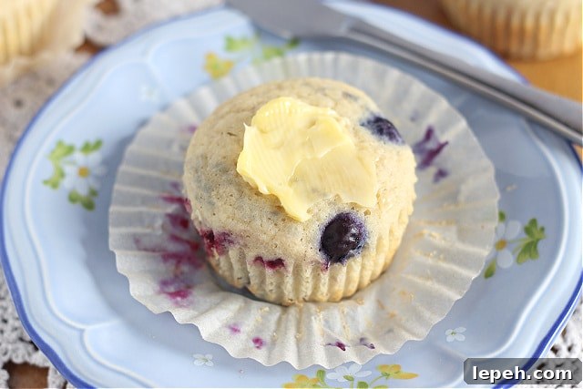Gluten-free berry muffins that are low in sugar