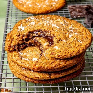 Chocolate Stuffed Almond Flour Cookies - Olivia Adriance