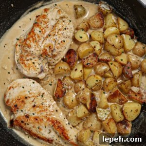 One Pot Dijon Chicken and Potatoes