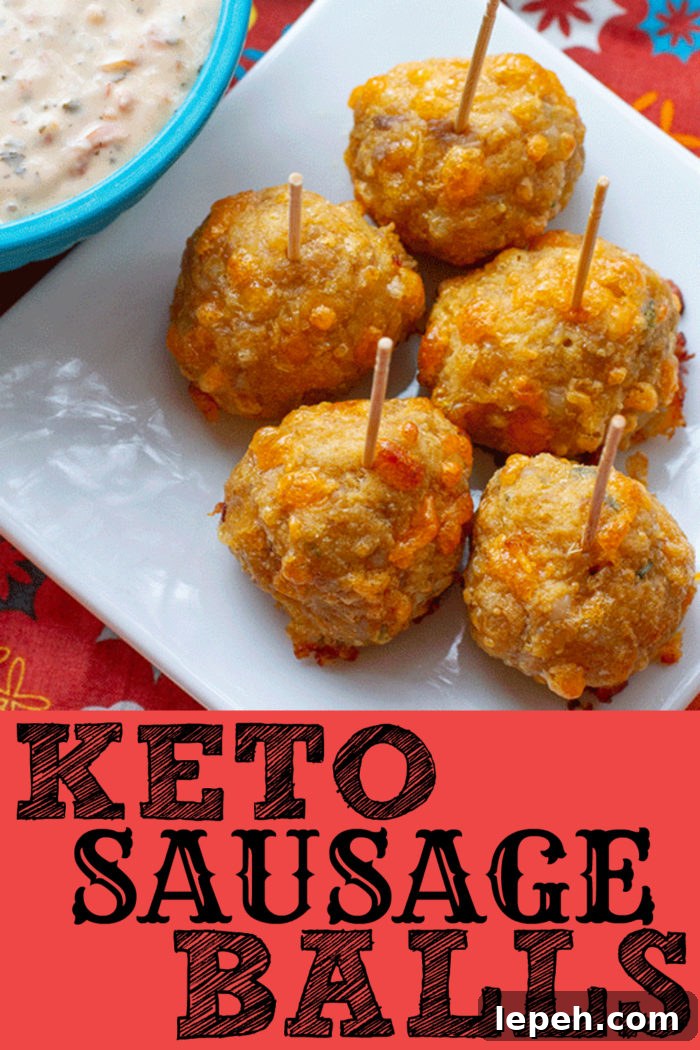 Sausage Balls are the perfect appetizer for parties and gatherings especially around the holidays. If you have a favourite dip then you will love these Keto Sausage Balls. # Keto sausage balls #sausage balls #Appetizers