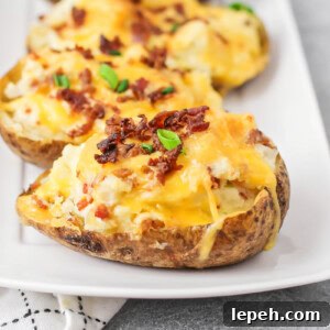 Twice baked potatoes