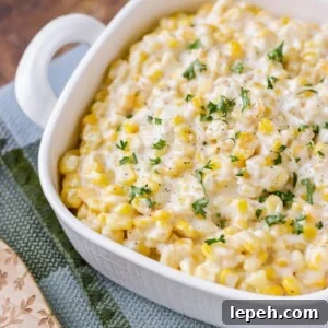 Creamed corn