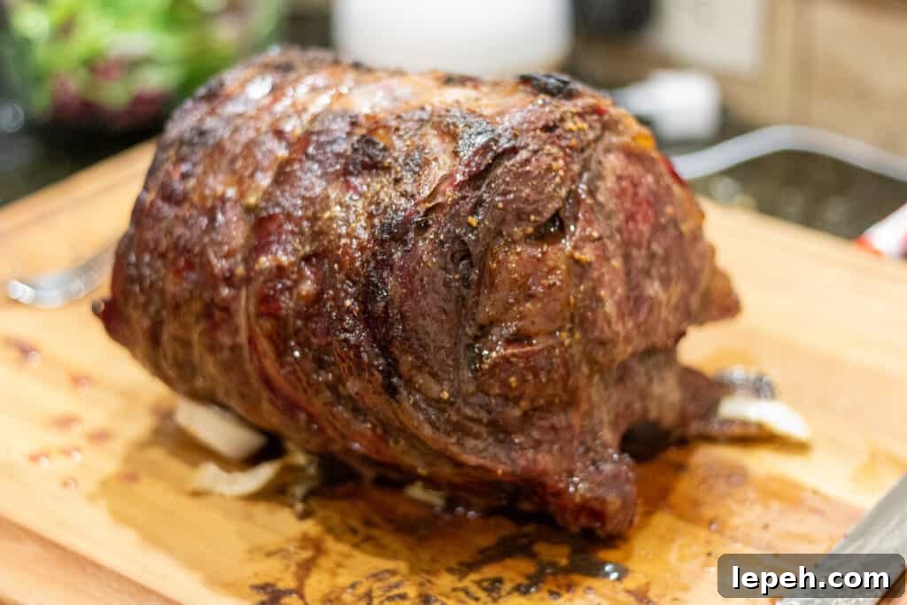 smoked prime rib