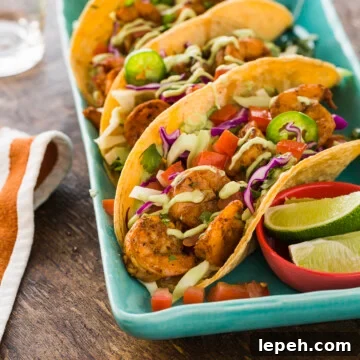 spicy grilled shrimp tacos