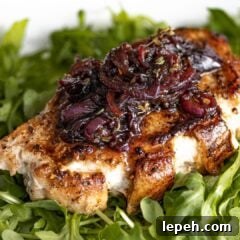 Pork chops with balsamic caramelized onions