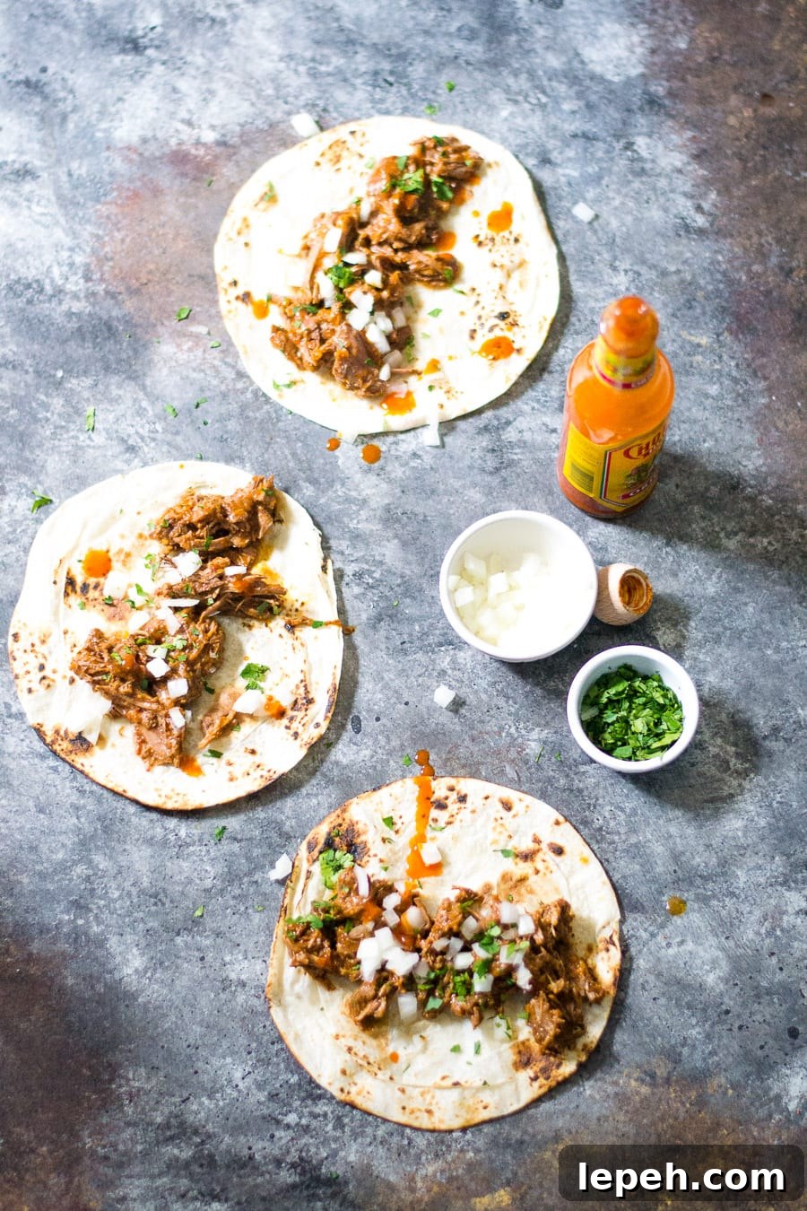 Slow Cooker Beef Barbacoa Tacos | Sarcastic Cooking