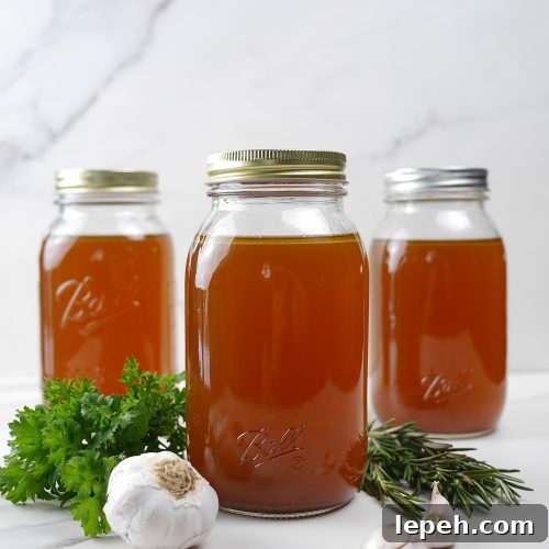 Chicken Bone Broth slow cooker