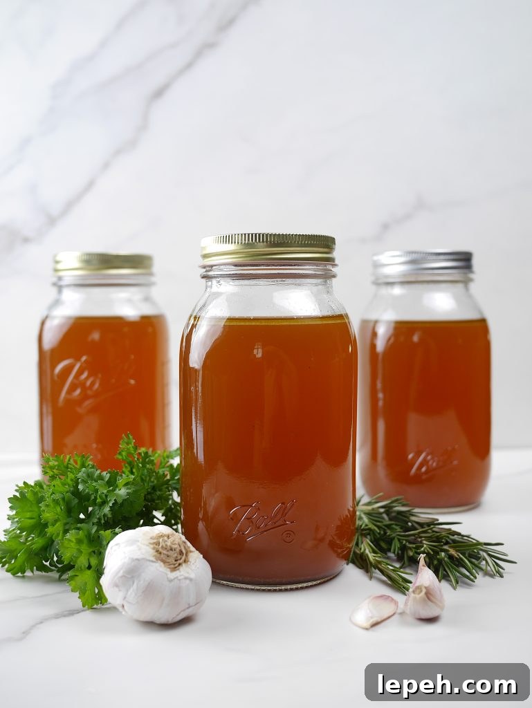 Chicken Bone Broth slow cooker