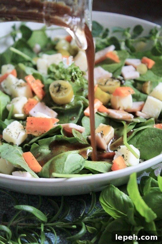 Spicy super greens salad