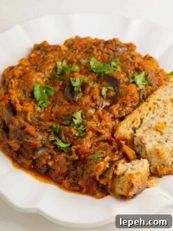 Zaalouk (Moroccan Eggplant Dip)