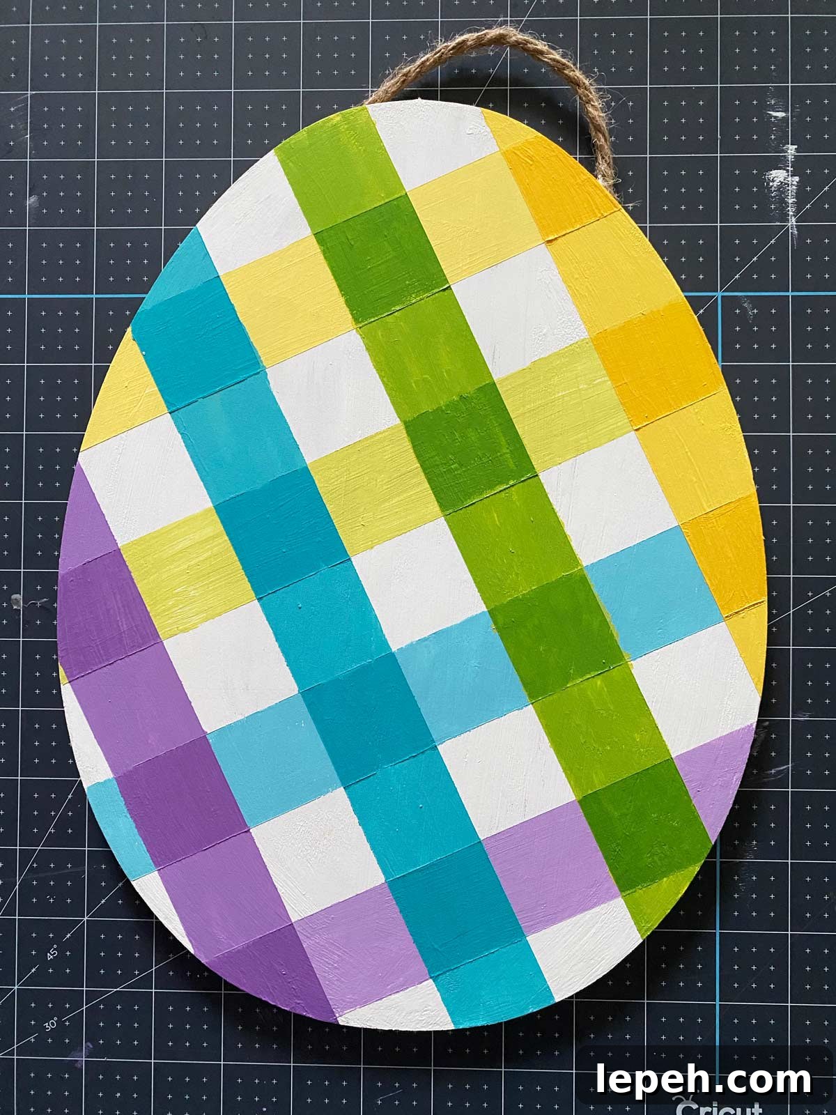 How to Paint Plaid
