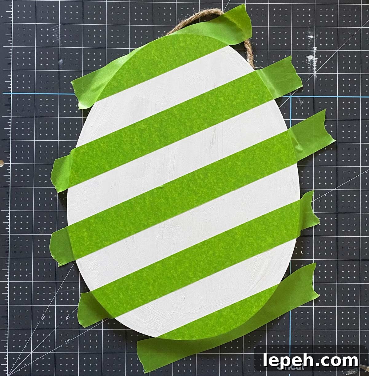How to Paint Multicolored Plaid