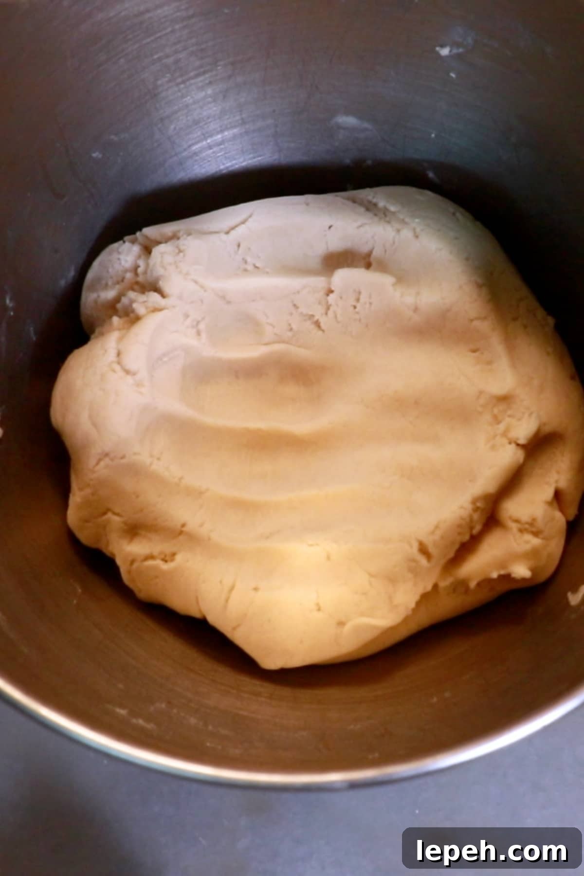 mixing dough