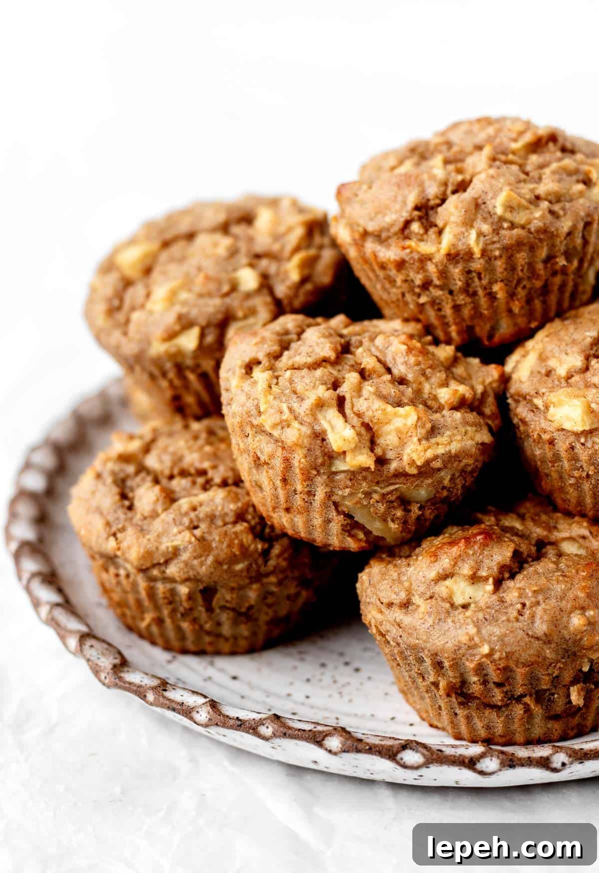 16. Apple Protein Muffins