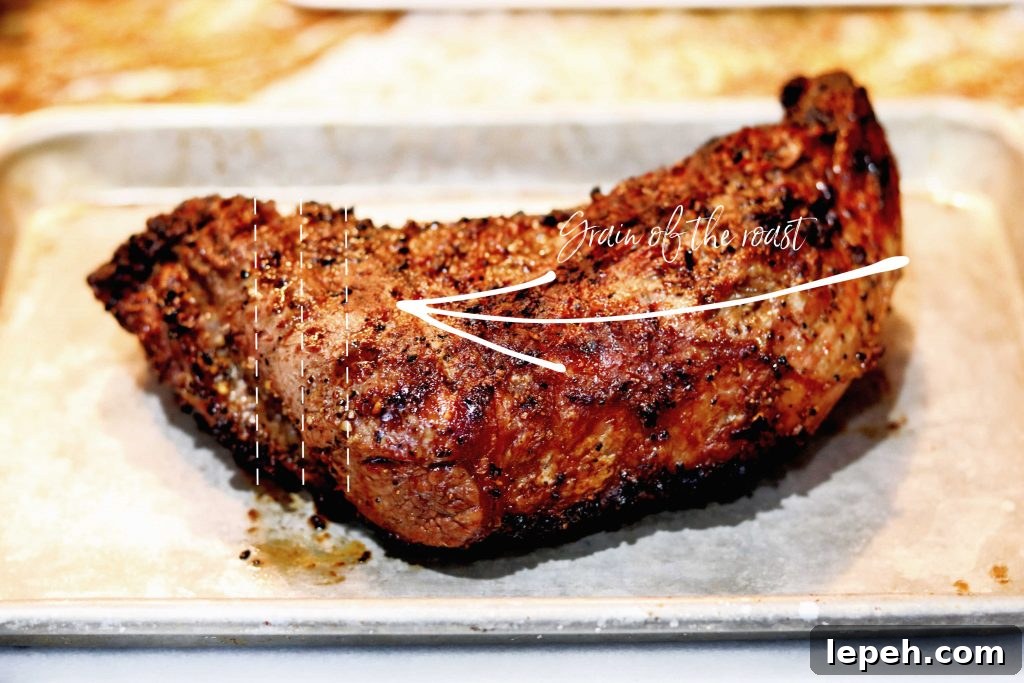 how to cut tri tip