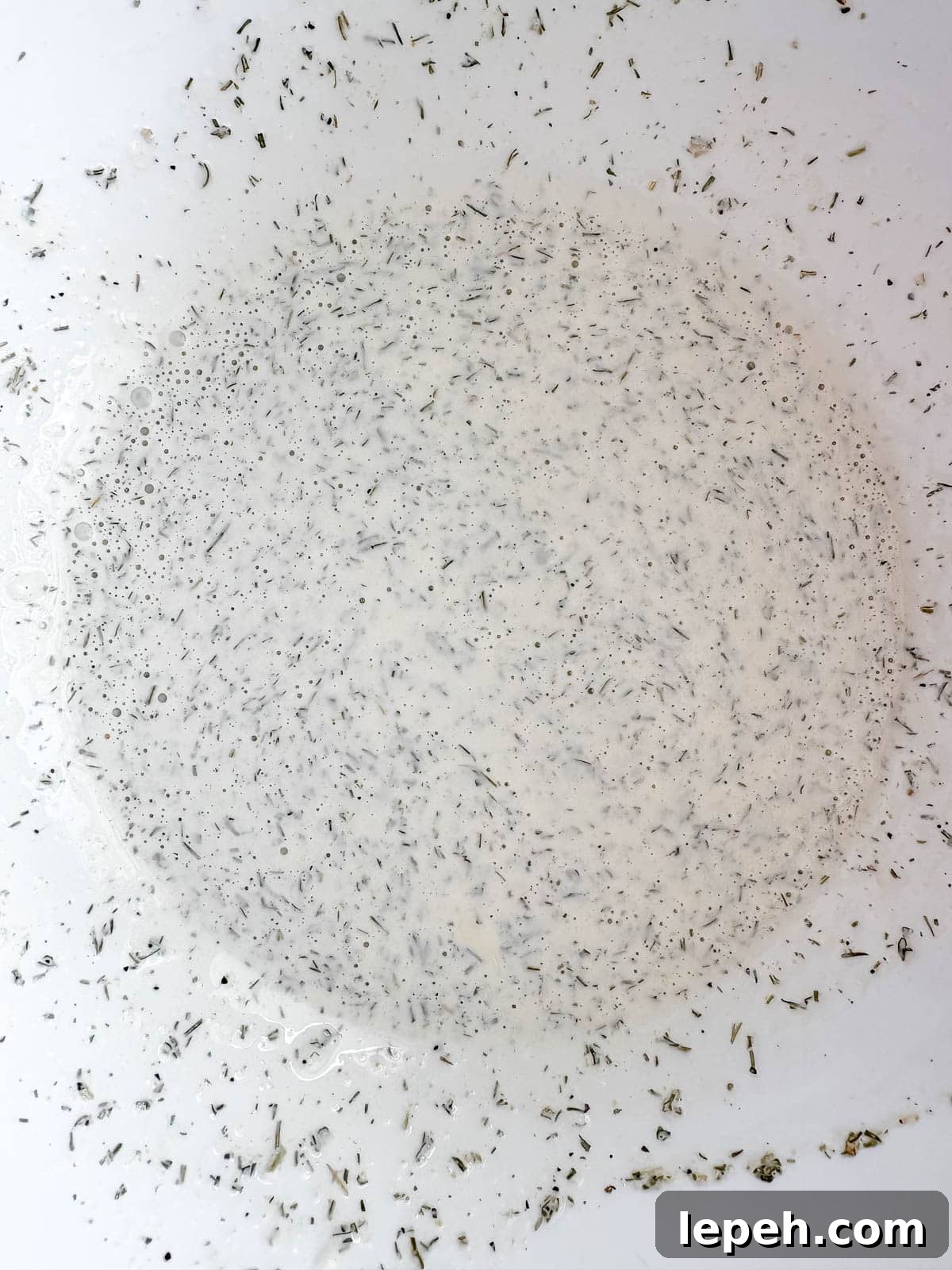 Ranch dressing in a bowl.