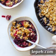 Mixed Berry Oat Almond Crisp by Baking The Goods
