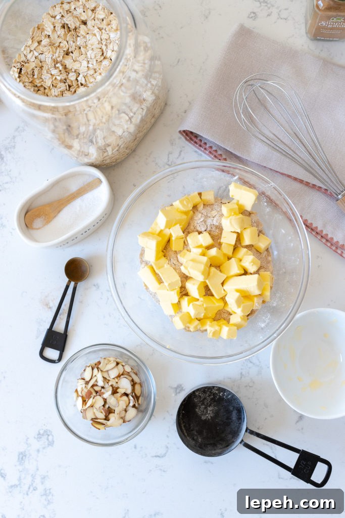 Crisp topping ingredients