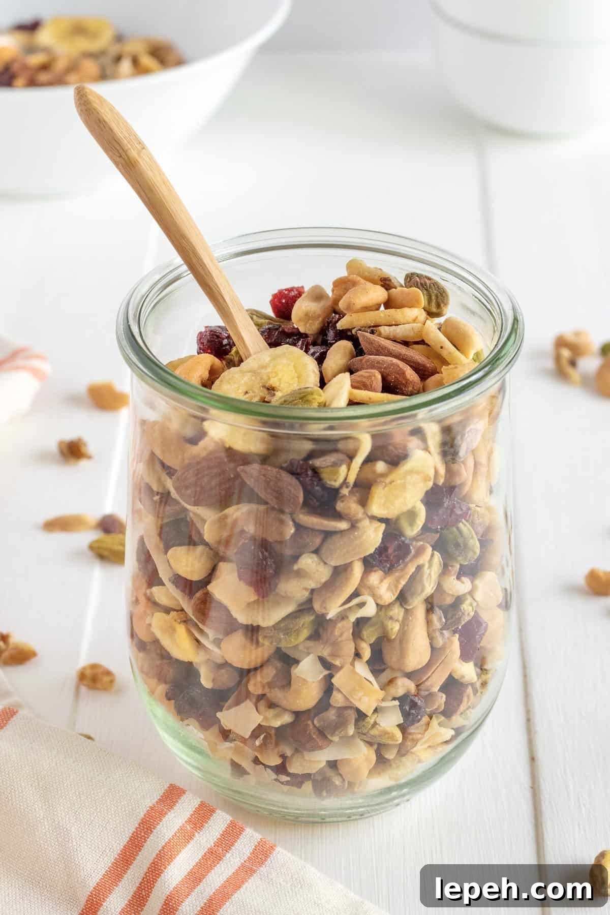 Healthy Weekend Trail Mix by The BakerMama