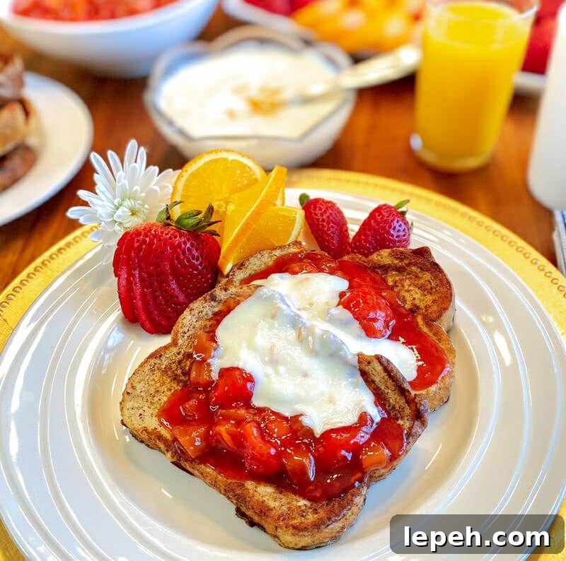 ricotta on French toast